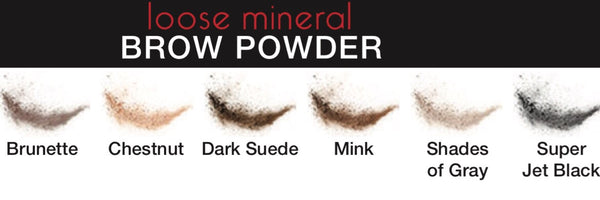 Loose Mineral Brow Powder